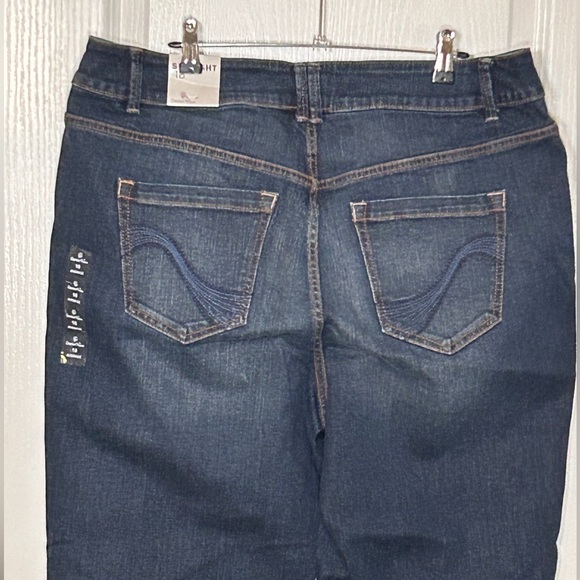 Lane Bryant Straight Leg Genius Fit Jeans 18 - Picture 6 of 14